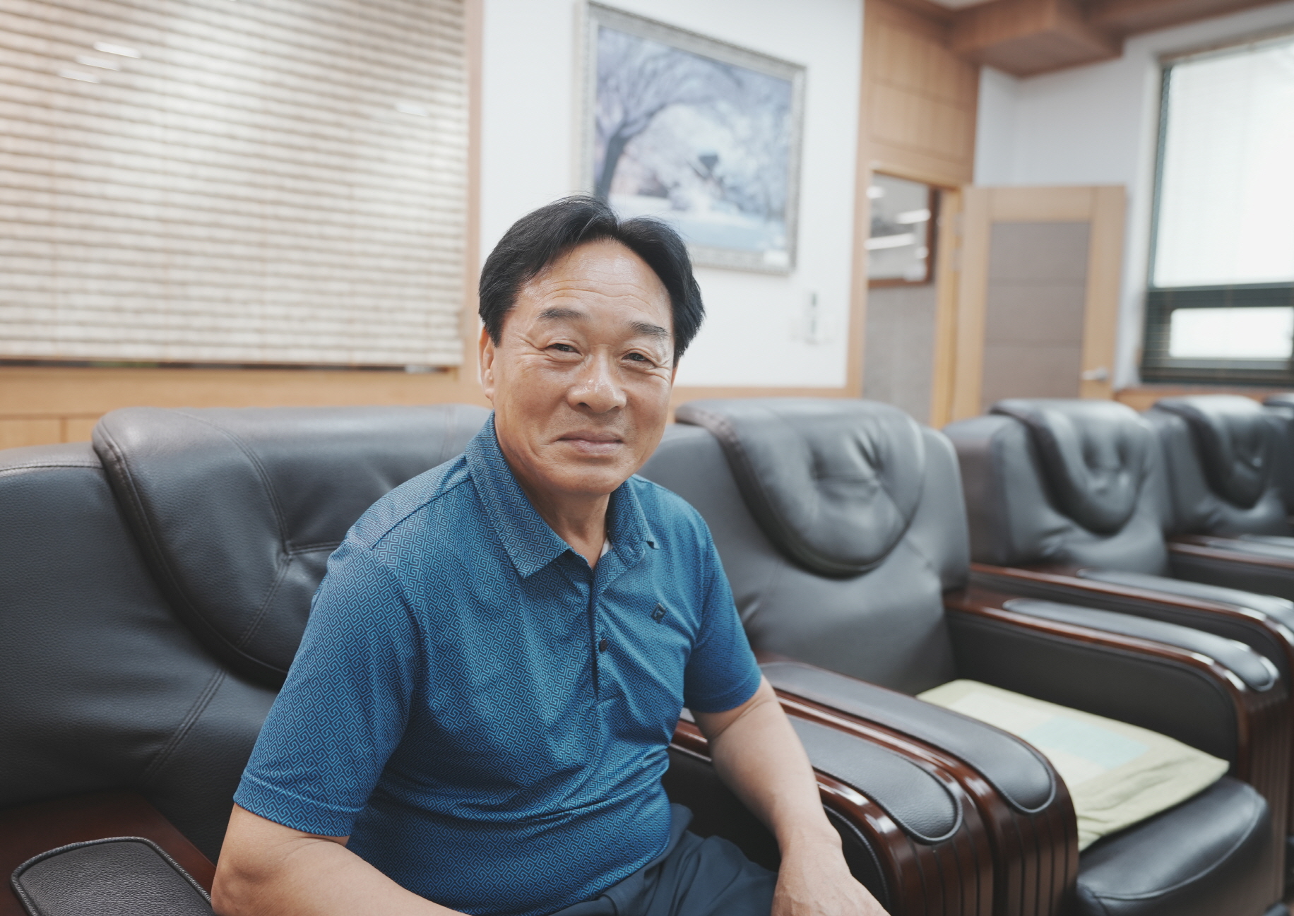 정영환 민간위원장. 이재욱 기자.