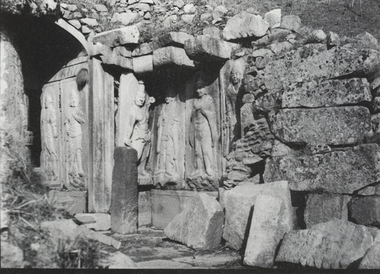 석굴암 유리건판 사진, 1913년 전후 촬영. <사진=국립중앙박물관 제공>