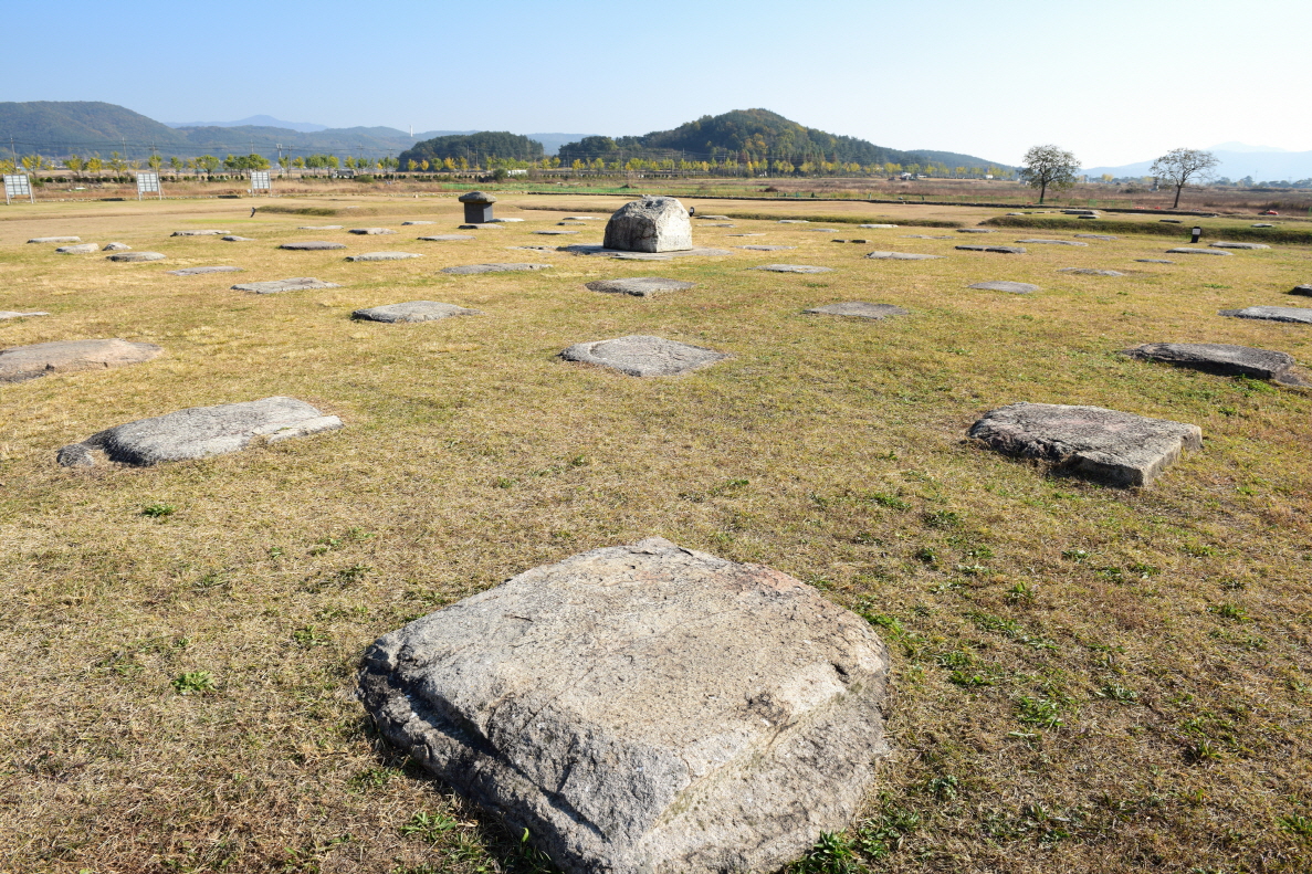 경주 황룡사지 목탑터 유구. <사진=국가유산청>