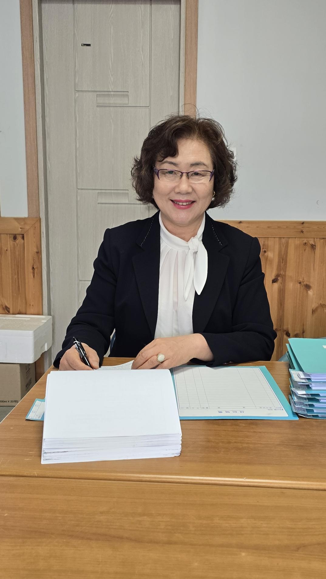 다원푸드 조윤옥 대표. 오선아 기자