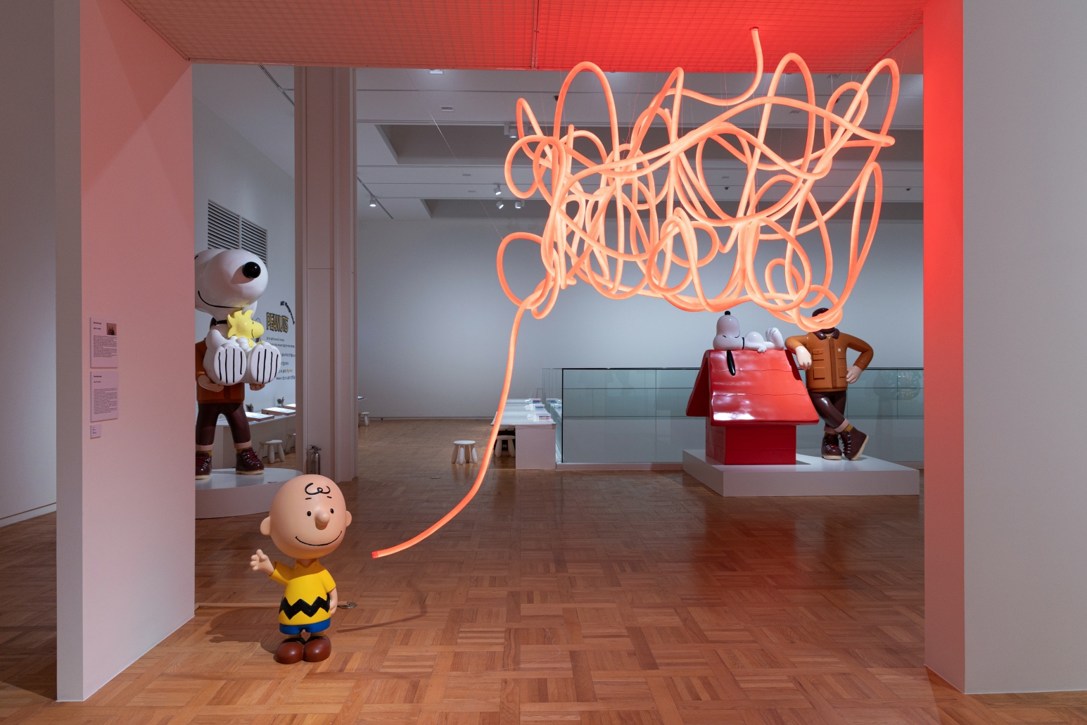 우양미술관은 오는 11월 29일까지 스누피 탄생 75주년을 기념하는 특별전 ‘How Do You Do, Snoopy?’를 선보인다. <사진=우양미술관>