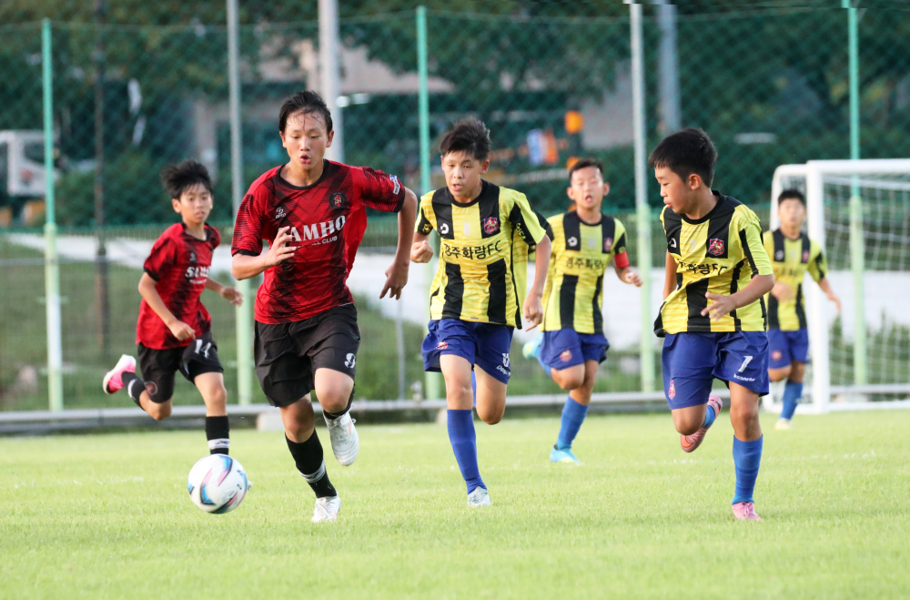 ‘2026 화랑대기 전국 유소년 축구대회’ 대회 장면. <사진=경주시>