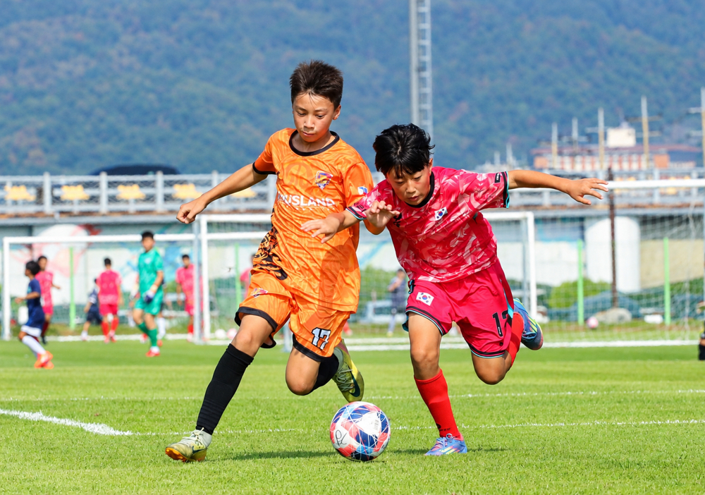 지난해 경주에서 열린 ‘화랑대기 국제 유소년 축구대회’ <사진=경주시>