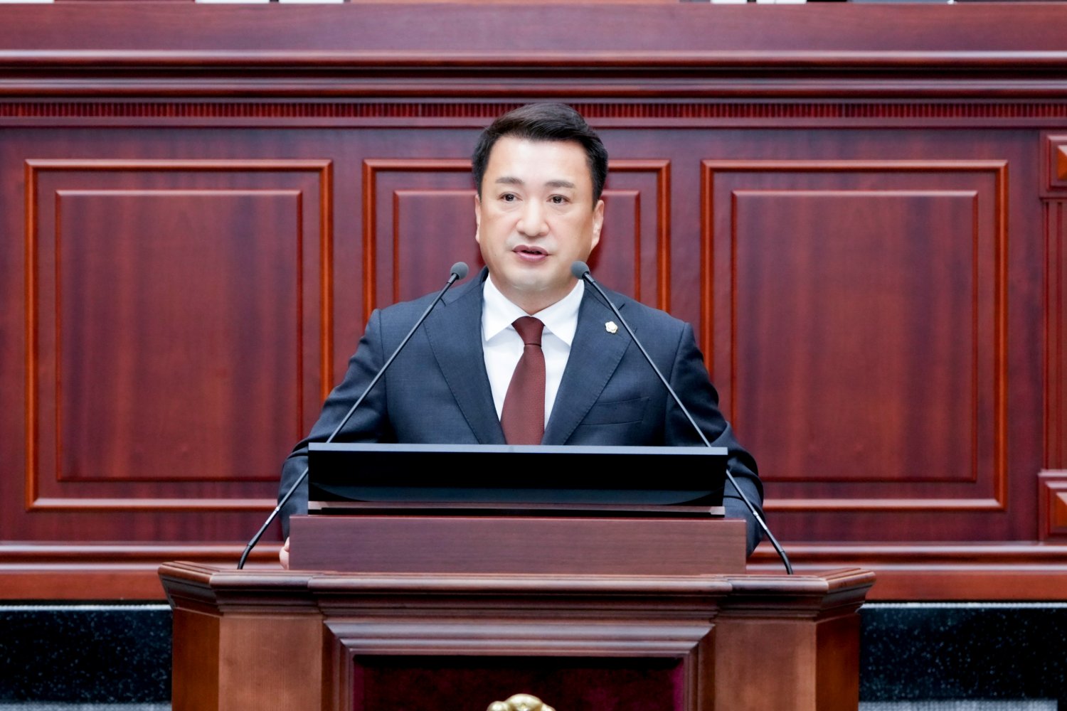 경주시의회 최재필 부의장이 5분 자유발언에서 반려동물 산업을 경주의 신산업으로 육성해야 한다고 제안했다. <사진=경주시의회>