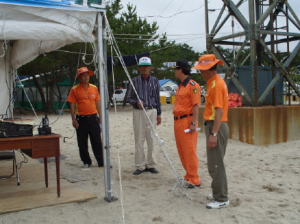 119시민수상구조대 방문 