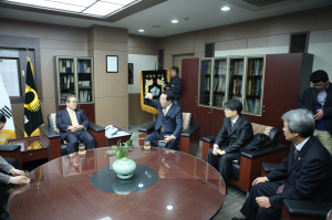 권태신 국무총리실장, 방폐장 및 신월성건설현장 방문