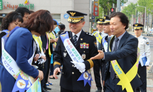 어린이 교통사고 예방 캠페인 실시