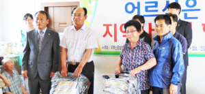 안강로타리·미루병원 갑산 2리 마을회관서 봉사활동