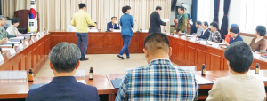 황남동 주민자치위원회 위촉식 열려