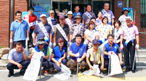 동천동 실크로드 경주 2015 행사위해 환경정비