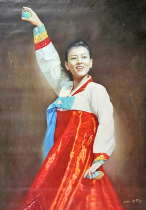 광복 70주년 기념 통일 기원 북한작가전