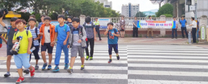동천동, 교통사고 줄이기 홍보캠페인 벌여