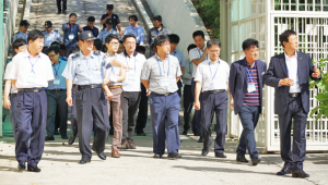 경주교도소 도공 언양·영천 건설사업단 참관