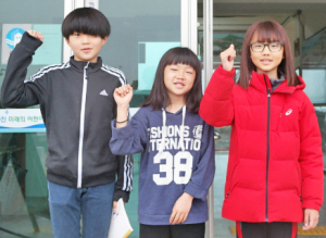 옥산초, 시 대표 육상선수 3명 배출