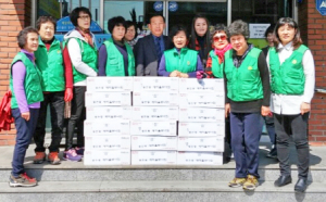 동천동새마을부녀회 경로사랑 담은 국수 나눔 봉사 펼쳐