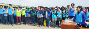 세계 물의날 행사 및 자연정화활동 물의 고마움과 소중함 일깨워