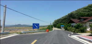 안계~다산 간 군도 12호선 확·포장