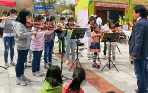 보리지역아동센터 ‘1004 오케스트라’ 첫 야외연주