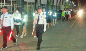 성건파출소와 동국지킴이 등 원룸밀집지역 야간 합동순찰 가져