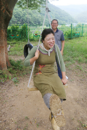 “흘러가는 대로 잘살고 있어요”
