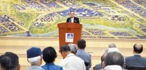 “건강한 노후와 노인이 우대받는 시대 위해 함께 노력”