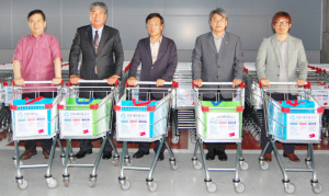 성동새마을금고, 성동시장에 쇼핑카트 100대 기증