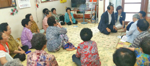 북경주행정복지센터 폭염 대비 경로당 방문