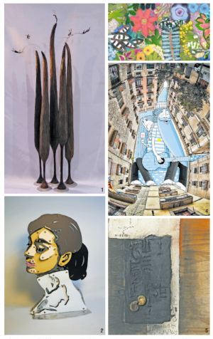 ‘큰 행복 작은 그림’ 전, 작품도 즐기고 소장도 하세요