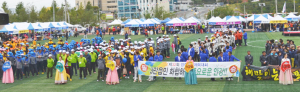안강읍체육회 경주시민체육대회 입장부문 1위