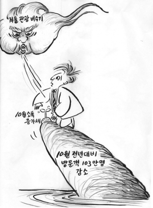 희망의 싹이 잘 자라야 할텐데 먹구름은 몰려오고…