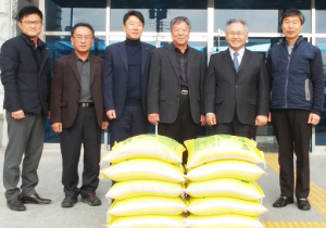경주중부교회 이웃과 함께하는 사랑의 쌀 전달