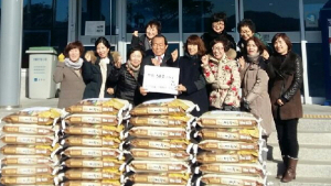 안사모, 사랑의 쌀 50포 안강읍에 전달