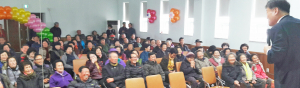 경주시마을평생교육지도자협의회 지진 피해 내남면민들 행복한 웃음 되찾아