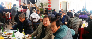 보문단지 내 삼손짜장 어르신 경로잔치 열어