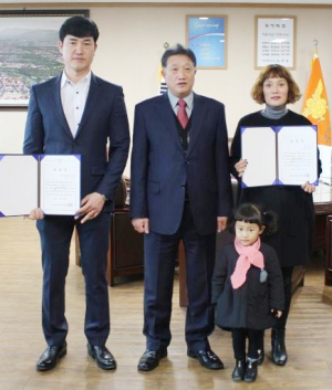 차량화재 현장 운전자 구한 용감한 시민