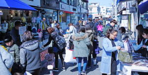 경주 중심상가에 사람들 ‘북적북적’
