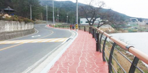 용강 다불로 인도개설 완료··· 보행자 안전 확보