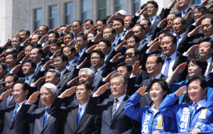 문재인 후보, 천군만마(千軍輓馬) 국방안보 1,000인 지지 기자회견 