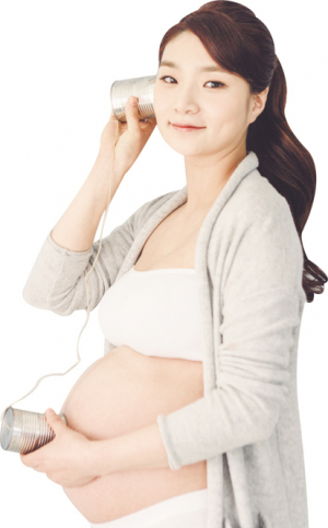아가야, 들리니~? 몸과 마음 튼튼하게 해서 만나자!