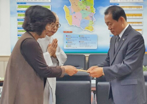 안강 비장사 경북사회복지공동모금회 성금 기탁