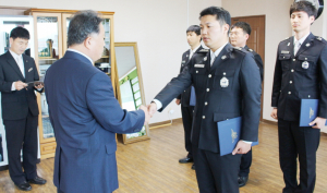 경주소방서, 전입 소방공무원 인사이동 신고
