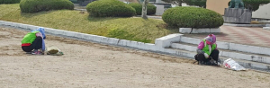 노인 학교정화사업 통해 쾌적한 학습 환경 제공