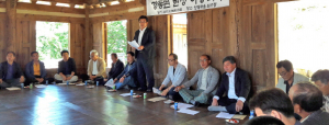강동면, 양동마을서 현장소통중심 이장회의 열어