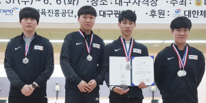 동국대 경주캠퍼스, 제33회 회장기 전국사격대회 은메달 수상