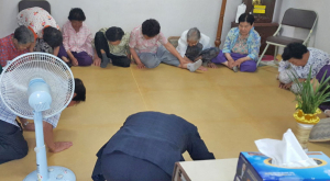 산내면, 경로당 방문해 건강한 여름나기 당부