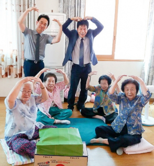 경주제일교회 신도들, 지역 경로당 50개소 방문해 사랑 나눠 