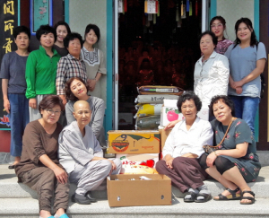 서면 수복사, 저소득층 위한 생필품 전달