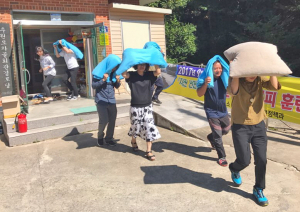 보덕동 안전취약계층 어르신 대상 지진대피훈련