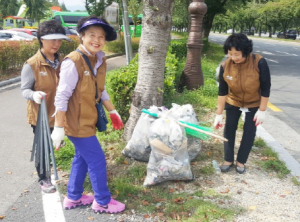 (사)경주시 환경보호협의회 북군동 환경정화활동