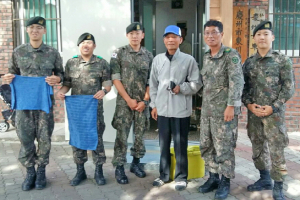 육군 제7516부대 1대대 경로당 ‘효’사랑 봉사